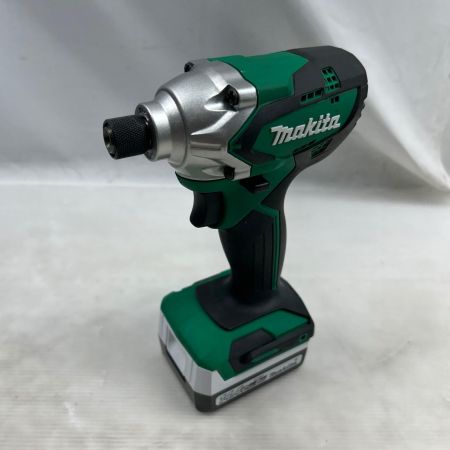 MAKITA マキタ インパクトドライバ 充電器・充電池2個・ケース付 コードレス式 14.4v MTD001DSAX グリーン