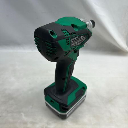 MAKITA マキタ インパクトドライバ 充電器・充電池2個・ケース付 コードレス式 14.4v MTD001DSAX グリーン