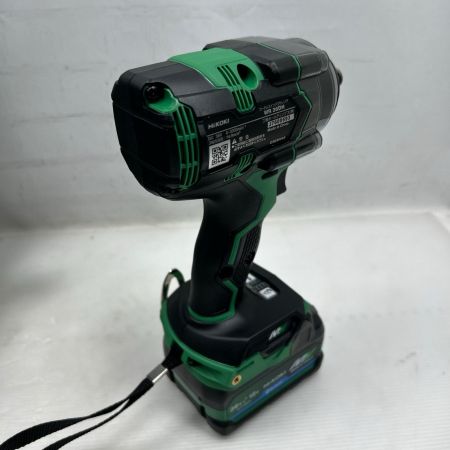 HiKOKI ハイコーキ インパクトレンチ 充電器・充電池2個・ケース付 コードレス式 36v WR36DH グリーン