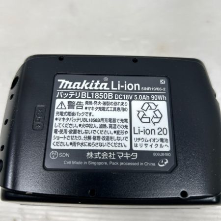  MAKITA マキタ バッテリー 未使用品(S) 本体のみ 18v 5.0Ah BL1850B ブラック