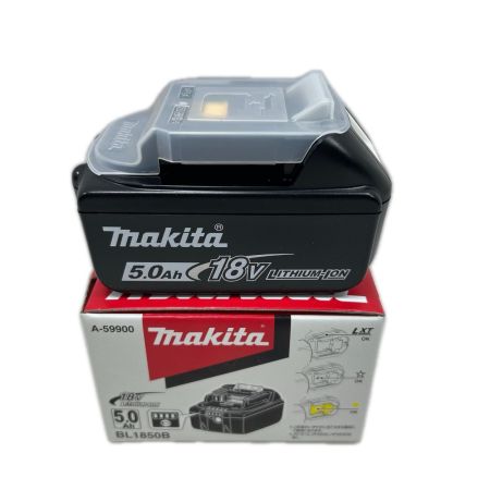  MAKITA マキタ バッテリー 未使用品(S) 本体のみ 18v 5.0Ah BL1850B ブラック