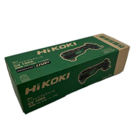HiKOKI ハイコーキ マルチツール 未使用品(S) 本体のみ コードレス式 CV18DA グリーン
