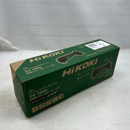 HiKOKI ハイコーキ マルチツール 未使用品(S) 本体のみ コードレス式 CV18DA グリーン
