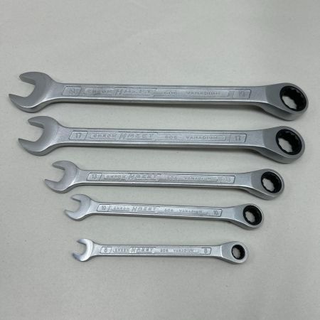 HAZET ハゼット コンビネーションレンチ 8ｍ.10ｍ.13ｍ.17ｍ.19ｍ 606