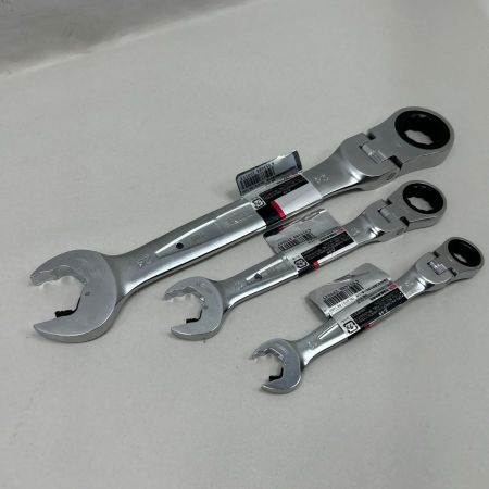 TONE トネ 超ロング首振りラチェットメガネレンチ 7本セット 未使用品(S)