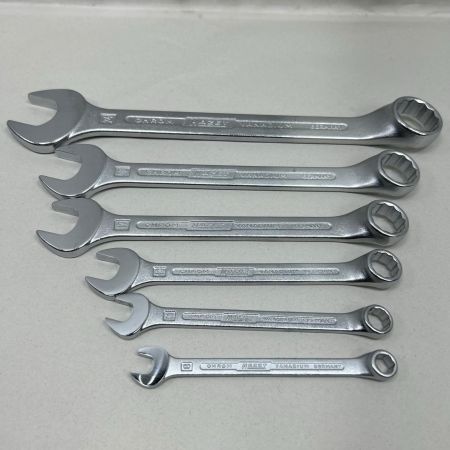 HAZET ハゼット ハンドツール コンビネーションレンチ 6本セット 8.10.13.17.19.24 603