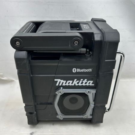 MAKITA マキタ バッテリー式ラジオ 充電機能付ラジオ ACアダプター付 MR300 ACｱﾀﾞﾌﾟﾀｰ付 ブラック