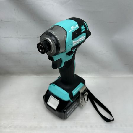 MAKITA マキタ インパクトドライバ 未使用品(S) 付属品完備 コードレス式 TD173DGXTB ターコイズブルー