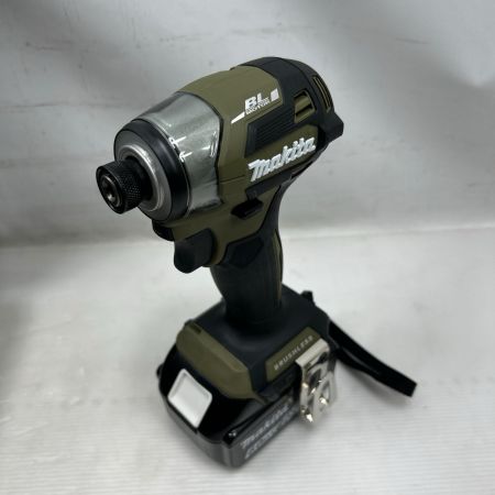 MAKITA マキタ インパクトドライバ 未使用品(S) 充電器・充電池2個・ケース付 コードレス式 TD173DRGXO オリーブ