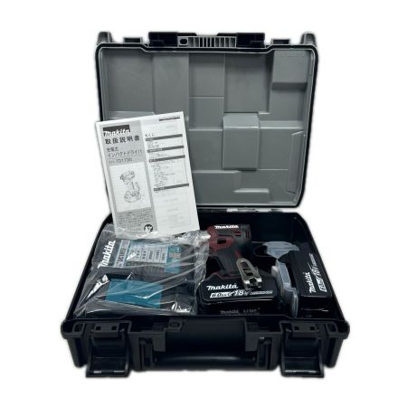 MAKITA マキタ インパクトドライバ 未使用品(S) 付属品完備 コードレス式 TD173DRGXAR レッド