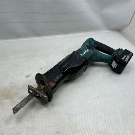 MAKITA マキタ レシプロソー 充電器・充電池1個・ケース付 コードレス式 JR182DZK ブルー