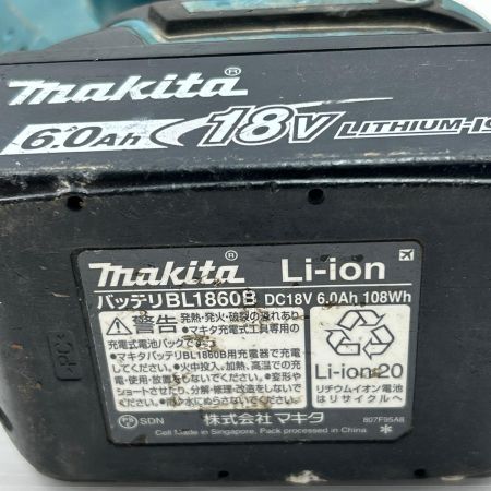 MAKITA マキタ レシプロソー 充電器・充電池1個・ケース付 コードレス式 JR182DZK ブルー