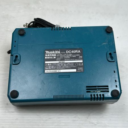 MAKITA マキタ ドライバドリル 充電器・充電池2個・ケース付 コードレス式 40v HP001GRDX ブルー
