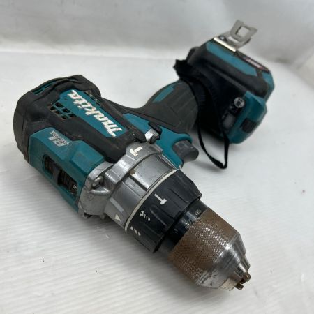 MAKITA マキタ ドライバドリル 充電器・充電池2個・ケース付 コードレス式 40v HP001GRDX ブルー