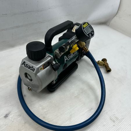 Asada 真空ポンプ 充電池1個・ケース付 コードレス式 1.5CFM-B グリーン