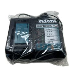 MAKITA マキタ 急速充電器 未使用品(S) 本体のみ DC18RF ブラック Sランク