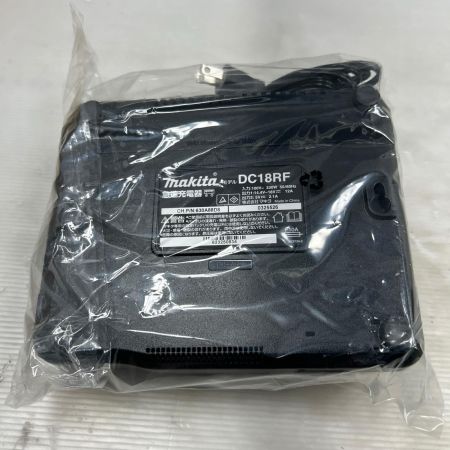 MAKITA マキタ 急速充電器 未使用品(S) 本体のみ DC18RF ブラック