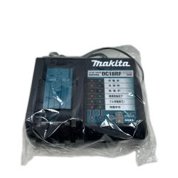 MAKITA マキタ 急速充電器 未使用品(S) 本体のみ DC18RF ブラック Sランク