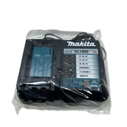 MAKITA マキタ 急速充電器 未使用品(S) 本体のみ DC18RF ブラック Sランク