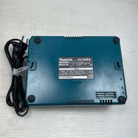 MAKITA マキタ インパクトドライバ 充電器・充電池2個付 コードレス式 40v TD002GRDX ブルー