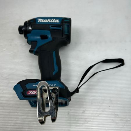 MAKITA マキタ インパクトドライバ 充電器・充電池2個付 コードレス式 40v TD002GRDX ブルー