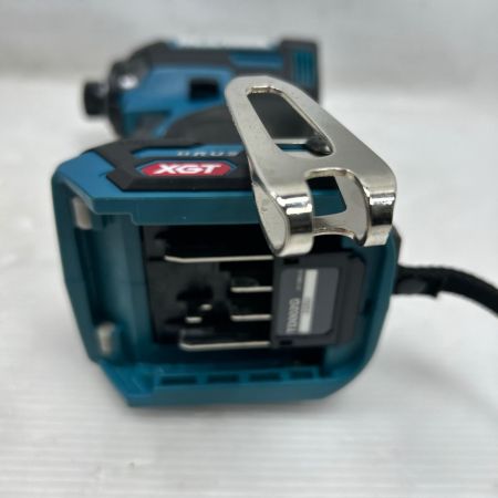 MAKITA マキタ インパクトドライバ 充電器・充電池2個付 コードレス式 40v TD002GRDX ブルー