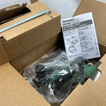 HiKOKI ハイコーキ 丸のこ 未使用品(S) 本体のみ コードレス式 125mm 36v C3605DYC NN グリーン