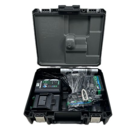 HiKOKI ハイコーキ インパクトドライバ 未使用品(S) 充電器・充電池2個・ケース付 コードレス式 36v WH36DD ブラック