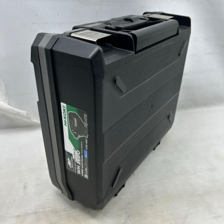 HiKOKI ハイコーキ インパクトドライバ 未使用品(S) 充電器・充電池2個・ケース付 コードレス式 36v WH36DD ブラック