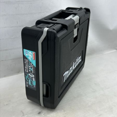 MAKITA マキタ インパクトドライバ 未使用品(S) 充電器・充電池2個・ケース付 コードレス式 TD173DGXTB ターコイズブルー