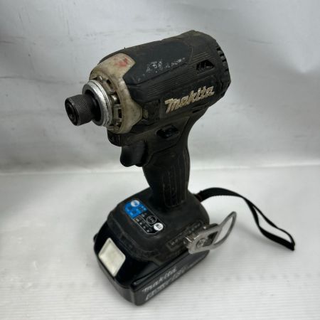 MAKITA マキタ インパクトドライバ 充電器・充電池2個・ケース付 コードレス式 ブラック TD171DRGX ブラック
