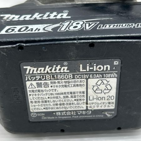MAKITA マキタ インパクトドライバ 充電器・充電池2個・ケース付 コードレス式 ブラック TD171DRGX ブラック