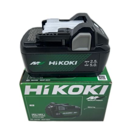 HiKOKI ハイコーキ バッテリー 未使用品(S) 本体のみ 36v 2.5Ah BSL36A18X ブラック