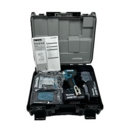 MAKITA マキタ インパクトドライバ 未使用品(S) 充電器・充電池2個・ケース付 コードレス式 TD173DRGX ブルー Sランク