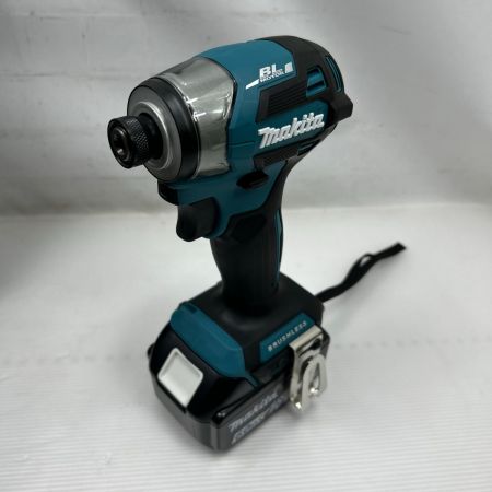 MAKITA マキタ インパクトドライバ 未使用品(S) 充電器・充電池2個・ケース付 コードレス式 TD173DRGX ブルー
