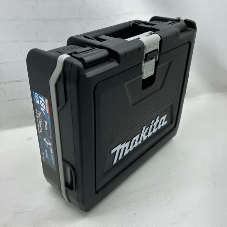 MAKITA マキタ インパクトドライバ 未使用品(S) 充電器・充電池2個・ケース付 コードレス式 TD173DRGX ブルー