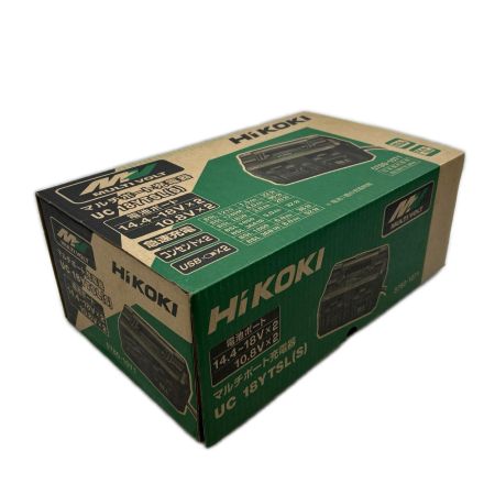 HiKOKI ハイコーキ マルチポート充電器 程度A UC18YTSL ブラック
