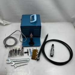 清水製作所 ラクダアートチゼル 電動木彫機 ノズル・刃 コード式 100v RA-200 ブルー Cランク