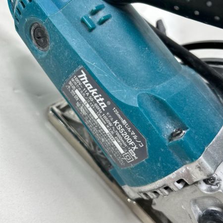 MAKITA マキタ 集じん丸のこ 集じん機付 コード式 100v KS5200FX ブルー