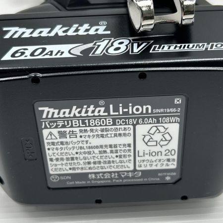 MAKITA マキタ インパクトドライバ 未使用品(S) 充電器・充電池2個・ケース付 コードレス式 TD173DRGXB ブラック