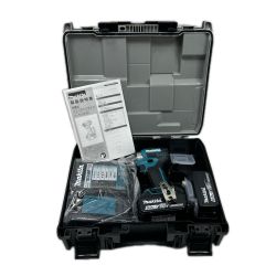 MAKITA マキタ インパクトドライバ 未使用品(S) 充電器・充電池2個・ケース付 コードレス式 TD173DRGX ブルー Sランク