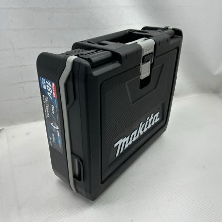 MAKITA マキタ インパクトドライバ 未使用品(S) 充電器・充電池2個・ケース付 コードレス式 TD173DRGX ブルー