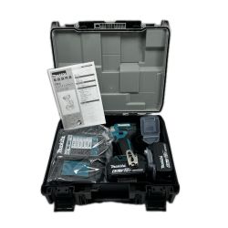 MAKITA マキタ インパクトドライバ 未使用品(S) 充電器・充電池2個・ケース付 コードレス式 TD173DRGX ブルー Sランク