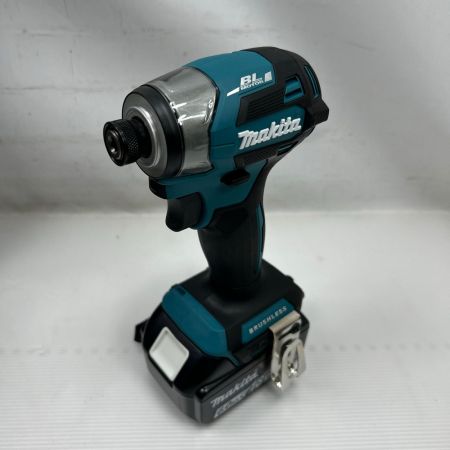 MAKITA マキタ インパクトドライバ 未使用品(S) 充電器・充電池2個・ケース付 コードレス式 TD173DRGX ブルー