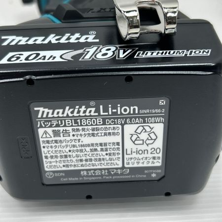 MAKITA マキタ インパクトドライバ 未使用品(S) 充電器・充電池2個・ケース付 コードレス式 TD173DRGX ブルー