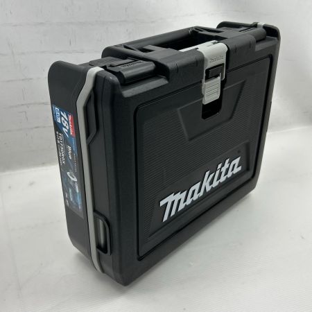 MAKITA マキタ インパクトドライバ 未使用品(S) 充電器・充電池2個・ケース付 コードレス式 TD173DRGX ブルー