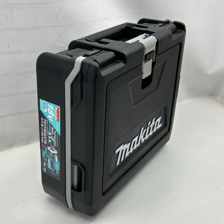 MAKITA マキタ インパクトドライバ 未使用品(S) 充電器・充電池2個・ケース付 コードレス式 TD173DRGXTB ターコイズブルー
