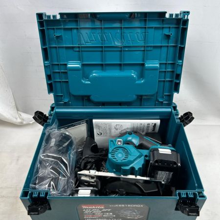 MAKITA マキタ 充電式防じん丸のこ 未使用品(S) 付属品完備 KS515DRGX ブルー