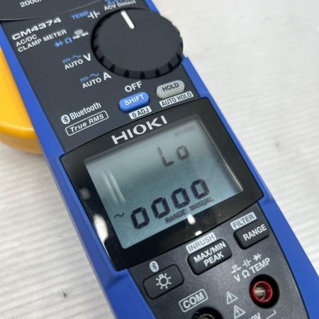 HIOKI クランプメーター 程度A CM4374 グレー