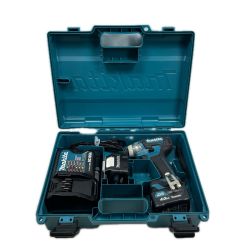 MAKITA マキタ インパクトドライバ 充電器・充電池2個・ケース付 コードレス式 TD111D ブルー Cランク